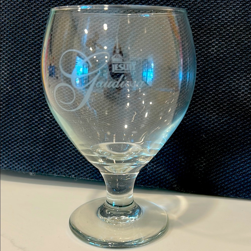 Jesuit Tampa Gaudiosa gala Glass Goblet set